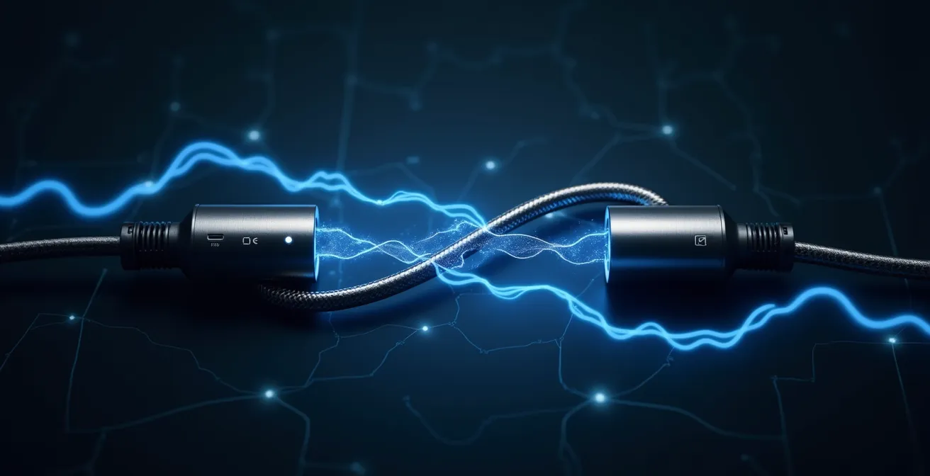 Système de gestion intelligente pour la recharge de deux véhicules électriques